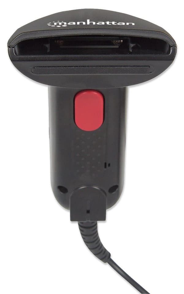 Manhattan 178488 USB Kit Streckkodsskannerkabel 1D CCD Svart Manuell USB