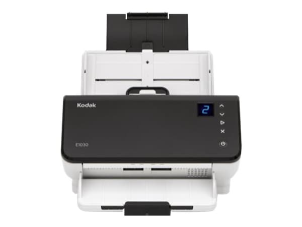 Kodak E1030 - Dokumentskanner - CMOS / CIS - Legal - 600 dpi x 600 dpi - inntil 30 spm (mono) / inntil 30 spm (farge) - ADF (80 ark) - inntil 4000 sk