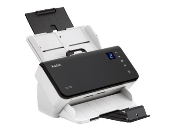 Kodak E1030 - Dokumentskanner - CMOS / CIS - Legal - 600 dpi x 600 dpi - inntil 30 spm (mono) / inntil 30 spm (farge) - ADF (80 ark) - inntil 4000 sk