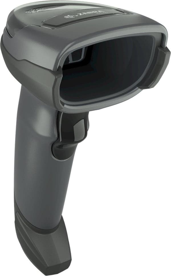 Zebra DS4608-HD Bærbar stregkodelæser 1D/2D LED Sort