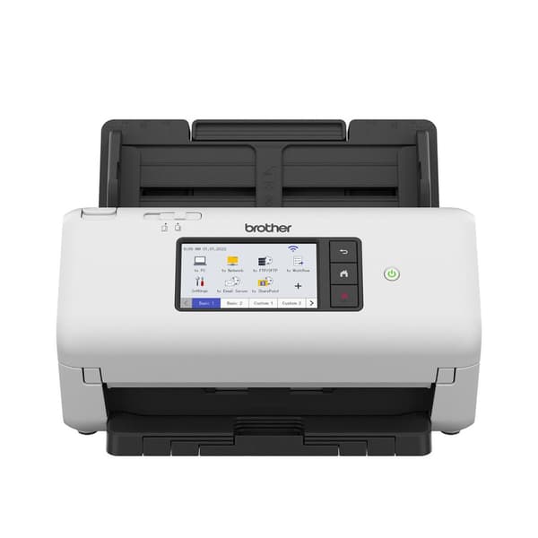 Scanner Brother ADS4700WRE1 40 ppm Sort, Hvid