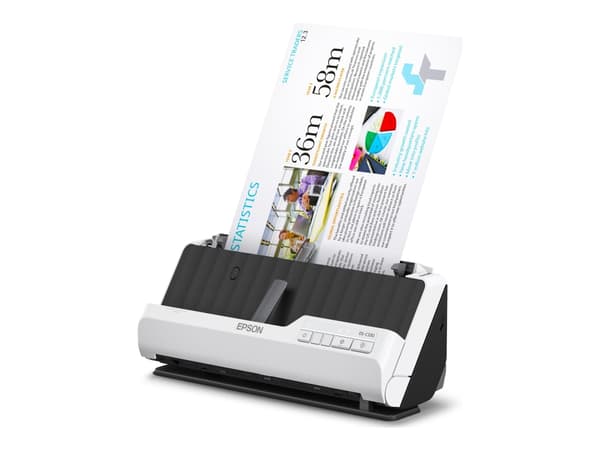 Epson DS-C330 - Arkmatad skanner - Duplex - A4/Legal - 600 dpi x 600 dpi - ADM (20 sidor) - upp till 3500 scanningar per dag - USB 2.0