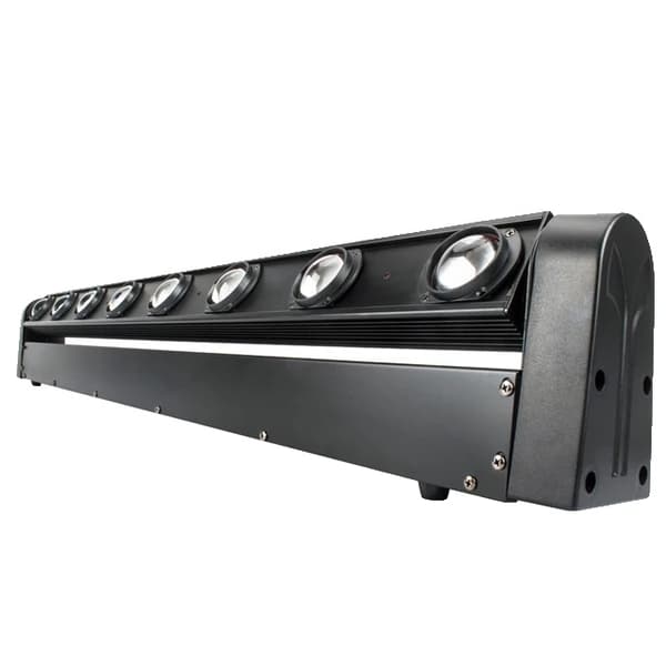 LED Moving Head Belysning, RGBW, Flykasse