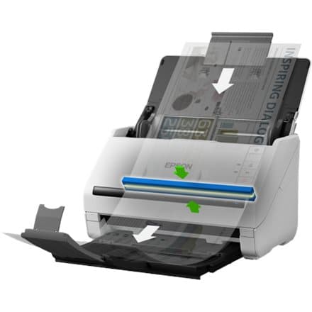 EPSON DS-530II A4 SCANNER "B11B261401" (timbru verde 4 lei)
