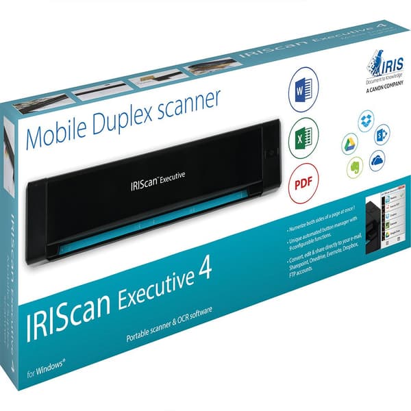 Iris Bærbar Scanner Iriscan Executive 4 Sort