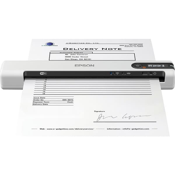 Epson Scanner Workforce Ds-80w Hvid One Size / EU Plug