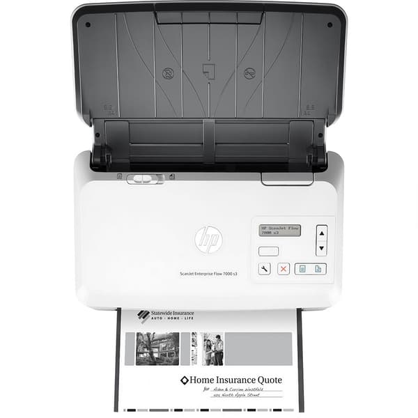 Hp Scanner Scanjet Enterprise Flow 7000 S3 Hvid One Size / EU Plug