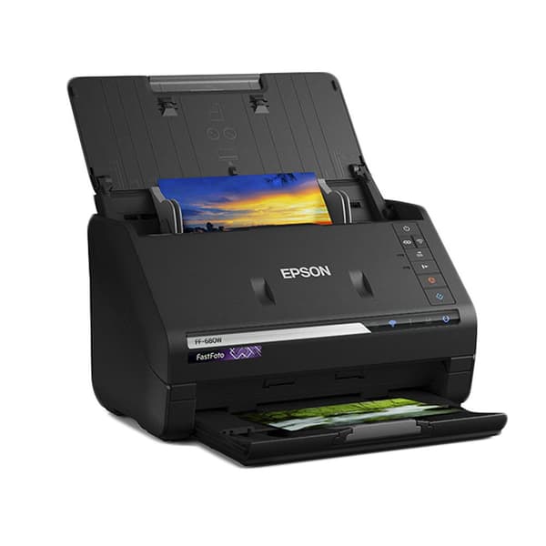 Epson Scanner Fastfoto Ff-680w Sort One Size / EU Plug