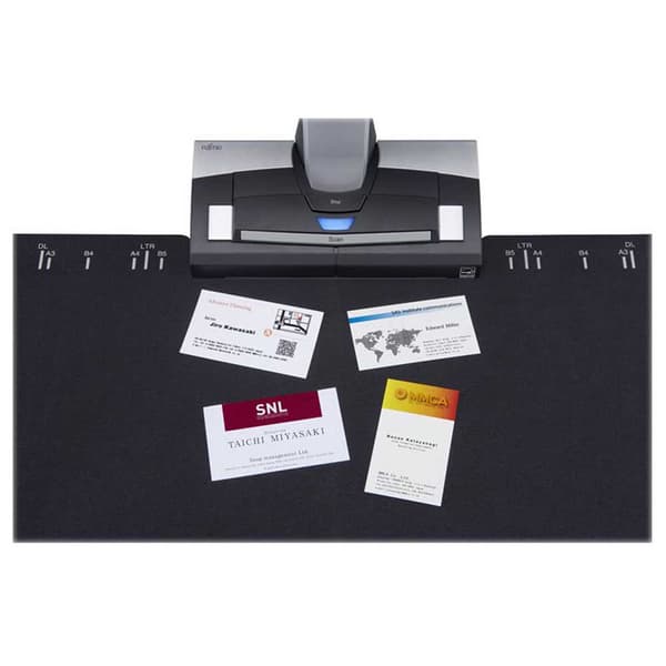 Fujitsu Bærbar Scanner Scansnap Sv600 Sort One Size / EU Plug