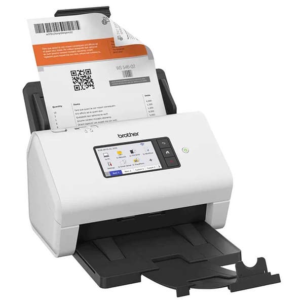 Brother Scanner Ads-4900w Hvid One Size / EU Plug