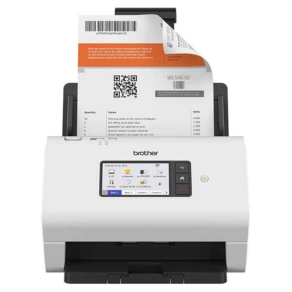 Brother Scanner Ads-4900w Hvid One Size / EU Plug