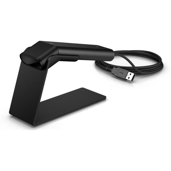 HP Engage One Prime streckkodsläsare Handhållen streckkodsläsare 2D LED Svart