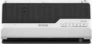 Epson Desktop Scanner DS-C330, kompakt A4 business scanner med lavt strømforbrug, duplex feed scanner med alsidig mediebehandling, sort/hvid