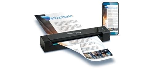 IRIScan Anywhere 6Pro WiFi mobil dokumentskanner Duplex: 15PPM | mobil skanner | Skanner a4 | Batteri | WiFi | OCR | PDF | Skanna till USB | Svart | W