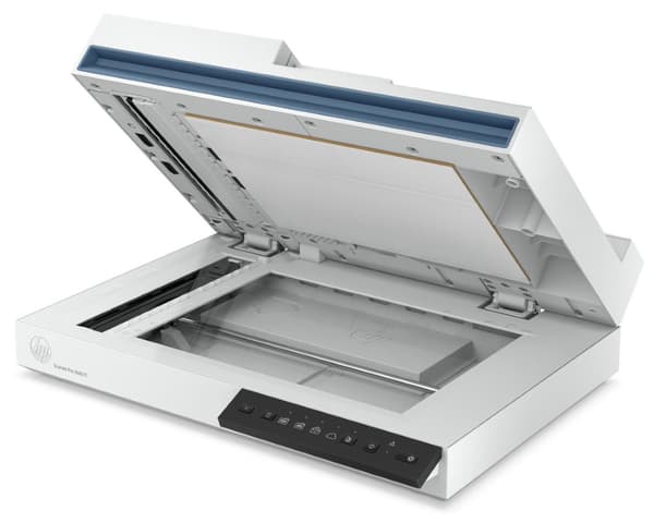 HP ScanJet Pro 2600 f1 Scanner - A4 Color 300dpi, Flatbed Scanning, Automatic Document Feeder, Auto-Duplex, OCR/Scan to Text, 25ppm, 1500 pages per da