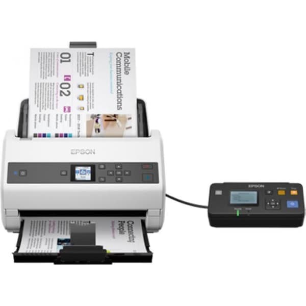 epson scanner workforce ds-870n 600dpi 1bit färg usb 3.0 svartSkrivare Volym och hastighetMed en automatisk laddare av