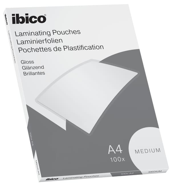 Laminat Basics Medium A4 100-pack Ibico