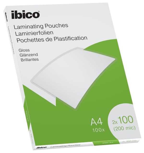 Lamineringsfickor GBC A4 100 Mic 100-pack