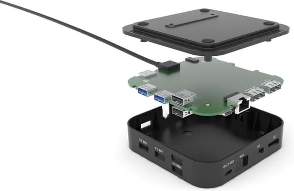 i-tec USB-C dockningsstation för två skärmar med 100 W effekt