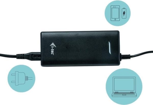 i-tec USB-C dockningsstation för två skärmar med 100 W effekt