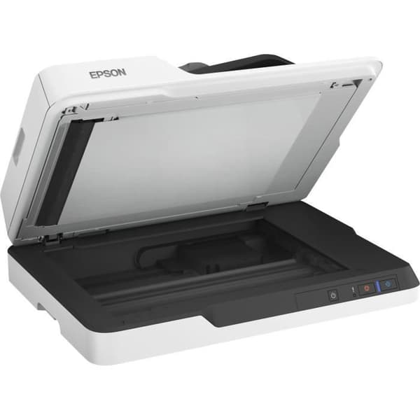 EPSON Scanner WorkForce DS-1630 - flatbädd - Färg - USB 3.0 - A4 Svart, Vit