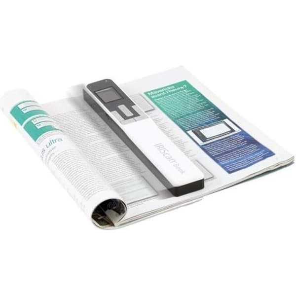 IRIScan Book 5 Scanner - Bärbar - Färg - 1200 dpi - A4 - Vit Vit
