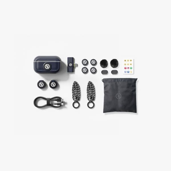 Mikro krage - Hollyland - Lark M2 - USB-C - Bullerreducering - 30H batteritid