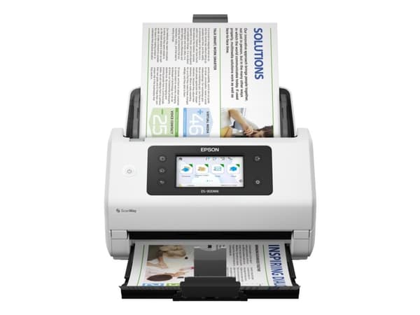 Epson WorkForce DS-900WN - Dokumentskanner - Duplex - A4/Legal - 600 dpi x 600 dpi - upp till 70 sidor/minut (mono) / upp till 70 sidor/minut (färg)
