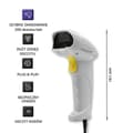 Miniatyrbillede 5 af 7: Bærbar scanner Qoltec 50877