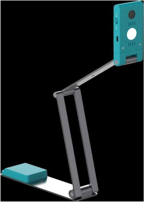 Iris Scanner - 464412 - kan Visualizer 7 Arktisk blå, Silver