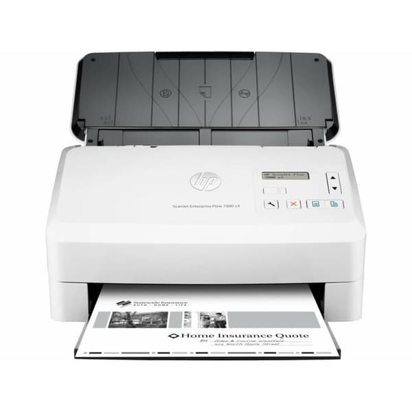 Scanner HP ScanJet Enterprise Flow 7000 S3 75 ppm Hvid