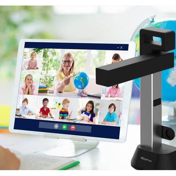 Iriscan Desk 6 mångsidig professionell dokumentskanner - PDF/DOC/XLS/JPG - OCR 138 språk - 1P/sekund - upp till A4/Le
