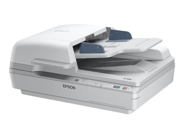 Epson WorkForce DS-7500 - Dokumentskanner - Duplex - A4 - 1200 dpi x 1200 dpi - upp till 40 sidor/minut (mono) / upp till 40 sidor/minut (färg) - ADM Vit
