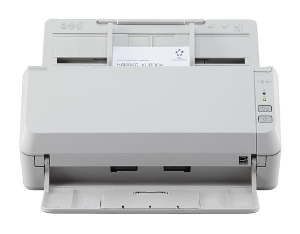 Fujitsu SP-1125N - Dokumentscanner - duplex - 216 x 355,6 mm - 600 dpi x 600 dpi - op til 25 sider/min. (monokrom) / op til 25 sider/min. (farve) - au