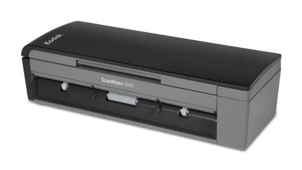 Kodak ScanMate i940 skanneri - mobiili asiakirjaskanneri, jopa 20 arkkia/min., ADF 20 arkkia, kaksipuolinen, USB, sis. 3 vuoden vaihtopalvelu paikan p