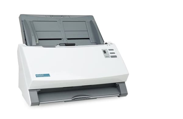Plustek SmartOffice PS456U Plus - dokumentscanner - dual CIS - duplex - 216 x 5080 mm - 600 dpi x 600 dpi - op til 80 sider/min. (monokrom) / op til 4