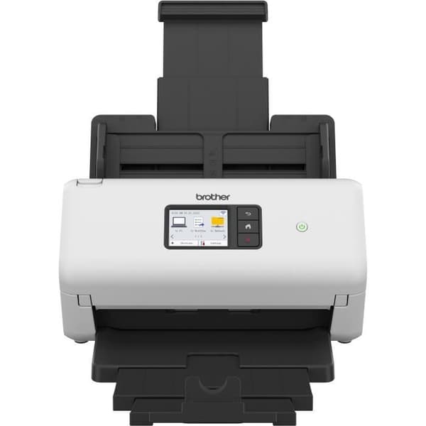 BROTHER ADS-4500 duplex kontorsdokumentskanner - 70 sid/min/35 sid/min - Ethernet, Wi-Fi Direct