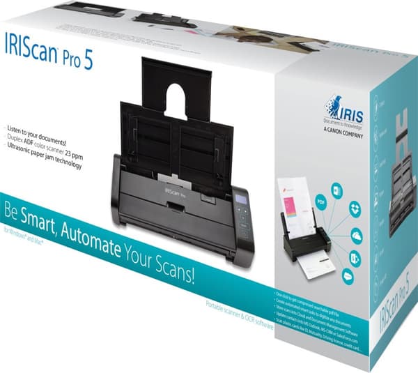 IRIS IRIScan Pro 5 ADF-scanner 600 x 600 DPI A4 Sort