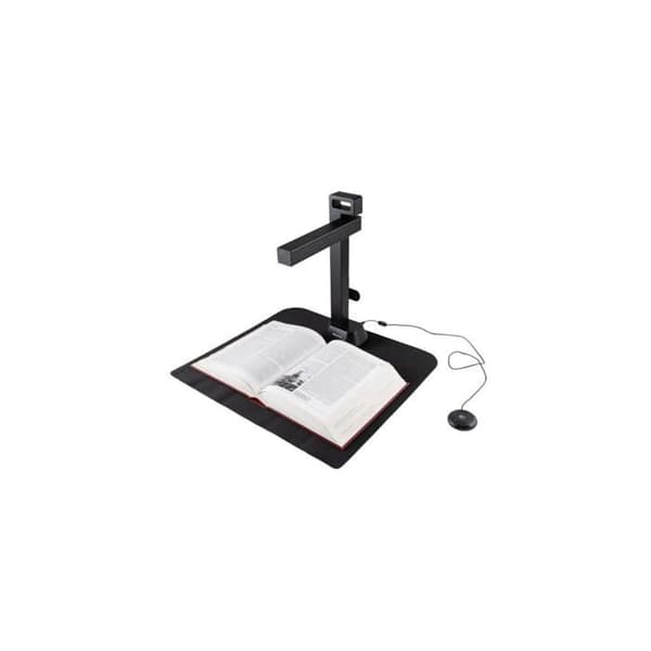 Iriscan Desk 6 Pro - Multifunktionell professionell dokumentscanner - 1P/S - PDF/DOC/XLS/JPG - OCR-funktion på 138 språk - Format j Svart