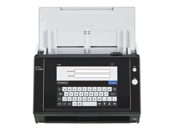 fujitsu fujitsu n7100e nätverksskanner för dokument