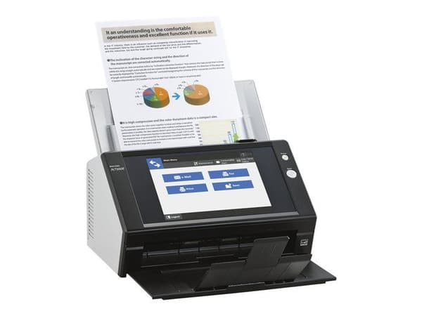 fujitsu fujitsu n7100e nätverksskanner för dokument