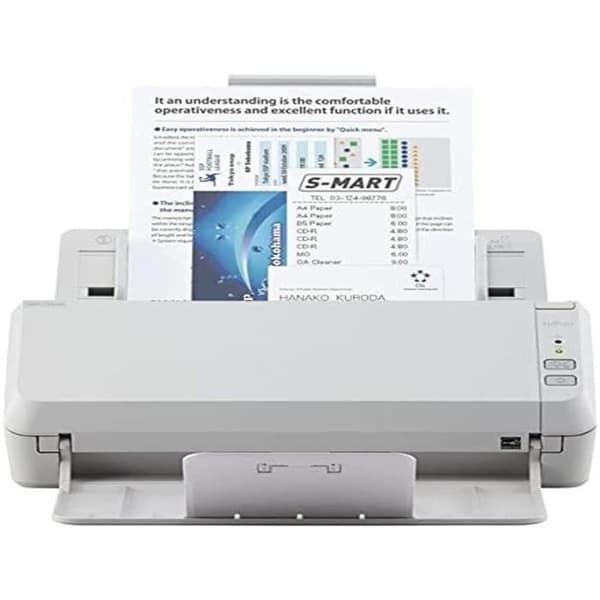 FUJITSU SP-1130N dokumentskanner - Dubbelsidig - 600 dpi - Automatisk dokumentmatare