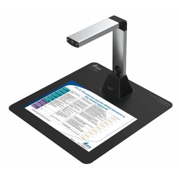 Iriscan Desk 5 dokumentskanner - 8MPX upplösning - OCR 138 språk - dokumentkonverterare - 3s per A4-skanning (IRIS459524)