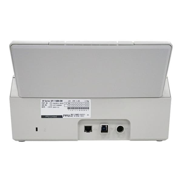 Scanner ADF - FUJITSU - SP-1120N - USB 3.2 - 600 x 600 DPI - 20 ppm - Färg Grå Grå