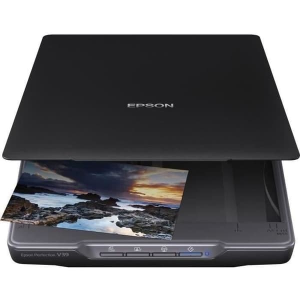 EPSON Perfection V39II A4 flatbäddsskanner - Svart - 4800 dpi - USB 2.0