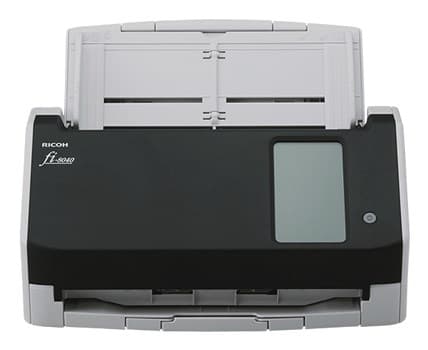 Ricoh fi-8040 ADF + Manuell matningsskanner 600 x 600 DPI A4 Svart, Grå