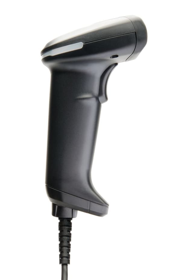 Opticon Opticon 100 fps USB 2D-skanner med USB-kabel, svart, 15087