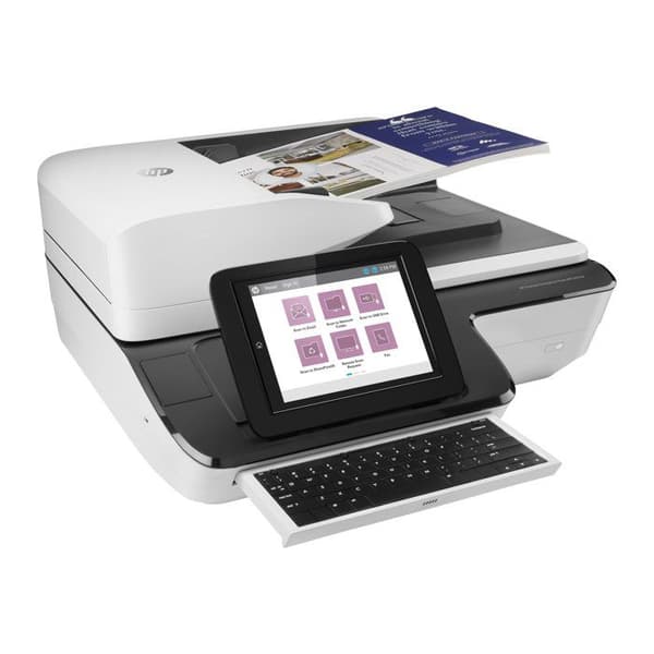 HP ScanJet Enterprise Flow N9120 fn2 dokumentskanner Duplex 297 x 864 mm 600 dpi x 600 dpi Svart, Vit