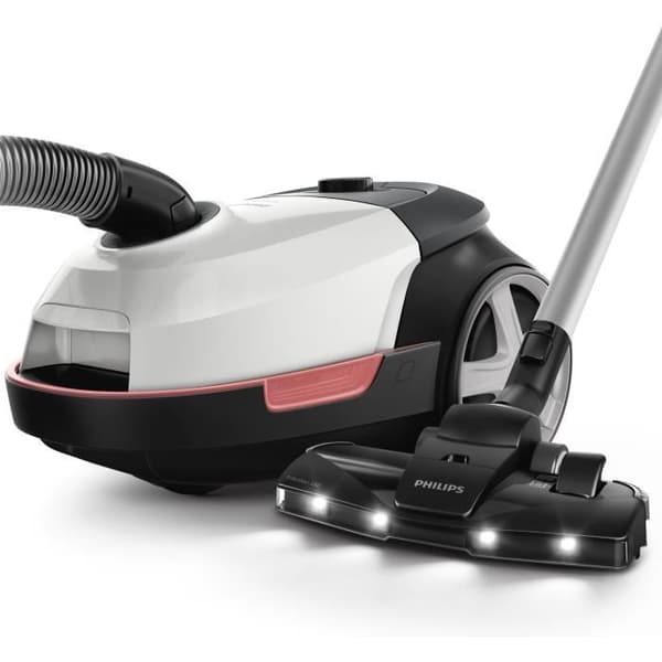 Säiliöimuri pölypussilla - PHILIPS XD6122/12 - 900 W - 4 L - Polar white