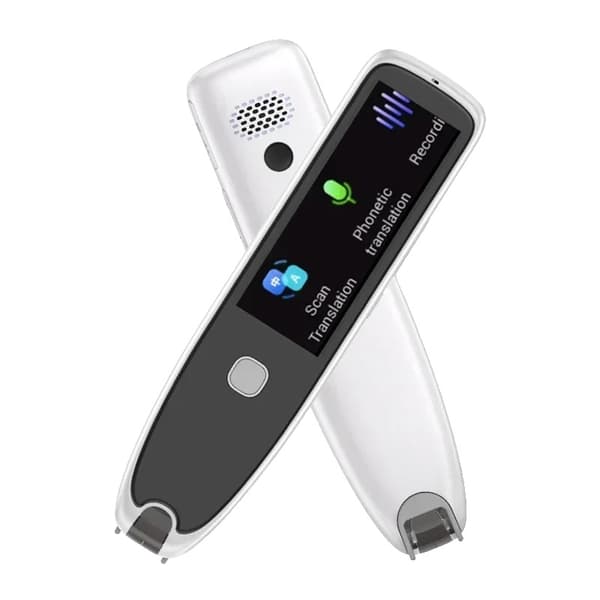 Smart Ordbog Oversættelsespen, USB Opladning, Dual Mikrofon Støjdæmpning,Sort